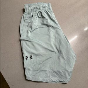 Under Armour Mint Green Athletic Shorts Lightweight